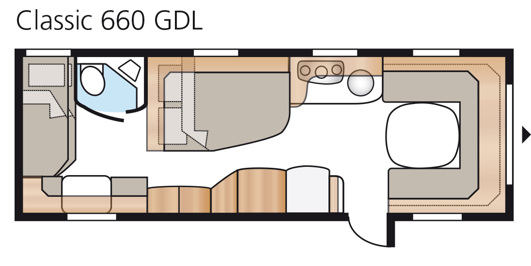 KABE Classic 660 GDL